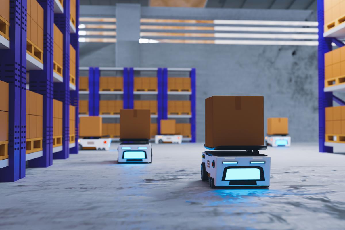 Intelligent robot technology transport factory